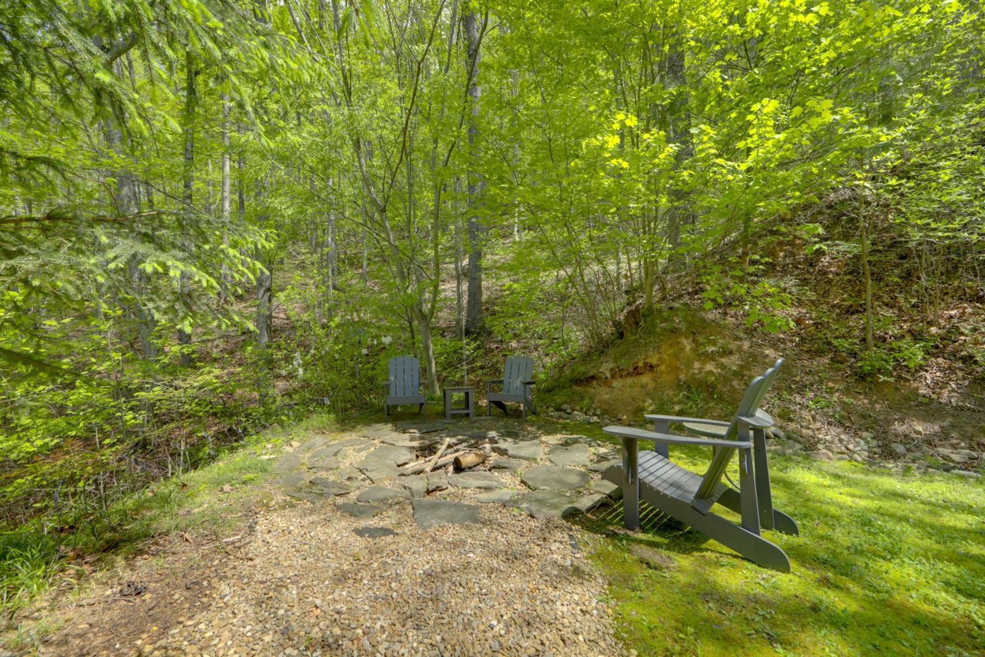 Bryson City Cabin With Hot Tub And Mountain Views! Exterior foto